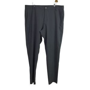 Lululemon Mens Commission Pants Straight Leg Classic Fit Warpstreme Gray Size 40